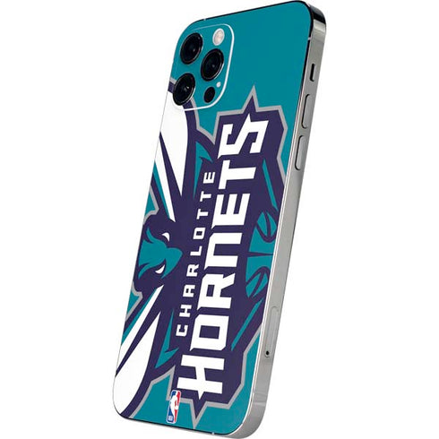 NBA Charlotte Hornets Large Logo iPhone 12 Pro Skin