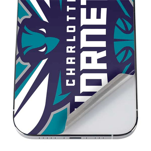 NBA Charlotte Hornets Large Logo iPhone 12 Pro Skin