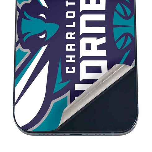 NBA Charlotte Hornets Large Logo iPhone 12 Skin