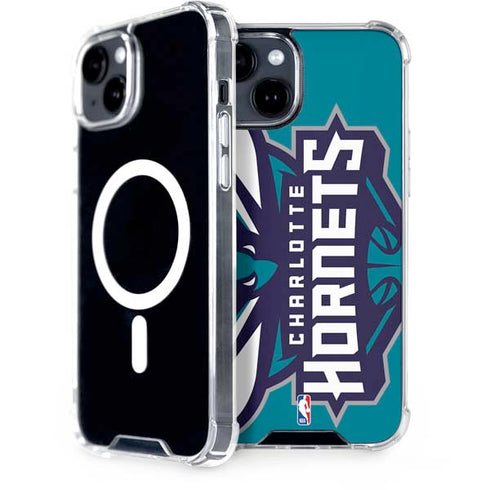 NBA Charlotte Hornets Large Logo iPhone 13 MagSafe Case