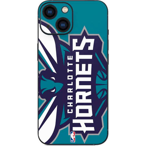 NBA Charlotte Hornets Large Logo iPhone 13 Mini Skin