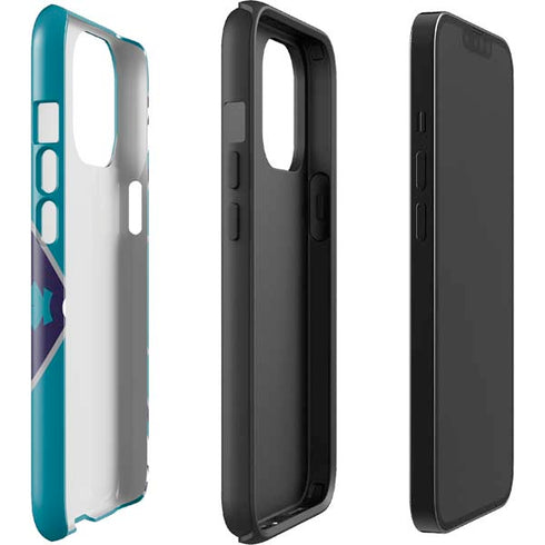 NBA Charlotte Hornets Large Logo iPhone 13 Pro Max Impact Case