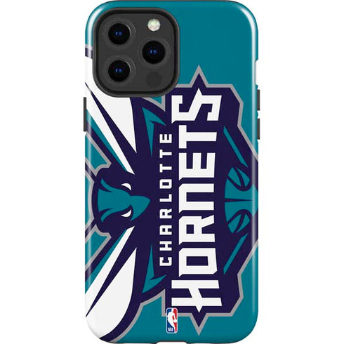 NBA Charlotte Hornets Large Logo iPhone 13 Pro Max Impact Case