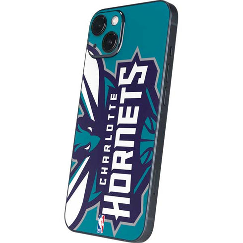NBA Charlotte Hornets Large Logo iPhone 14 Plus Skin