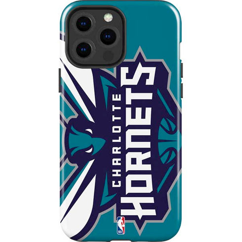 NBA Charlotte Hornets Large Logo iPhone 15 Pro Max Impact Case