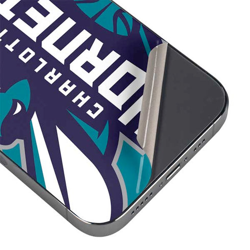 NBA Charlotte Hornets Large Logo iPhone 14 Pro Max Skin