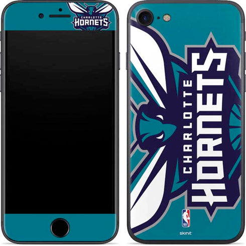 NBA Charlotte Hornets Large Logo iPhone 7 Skin