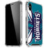 NBA Charlotte Hornets Large Logo iPhone XS Max Clear Case