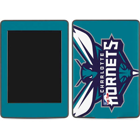 NBA Charlotte Hornets Large Logo Amazon Kindle Skin