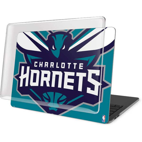 NBA Charlotte Hornets Large Logo MacBook Pro 15in (2016-19) Case plus Skin