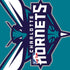 NBA Charlotte Hornets Large Logo Moto E5 Play Skin