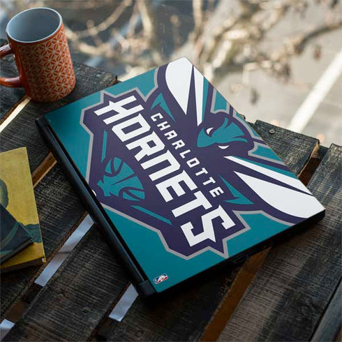 NBA Charlotte Hornets Large Logo MSI GS65 Stealth Laptop Skin