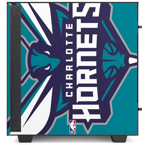 NBA Charlotte Hornets Large Logo NZXT H510 Compact ATX Mid-Tower Case Skin