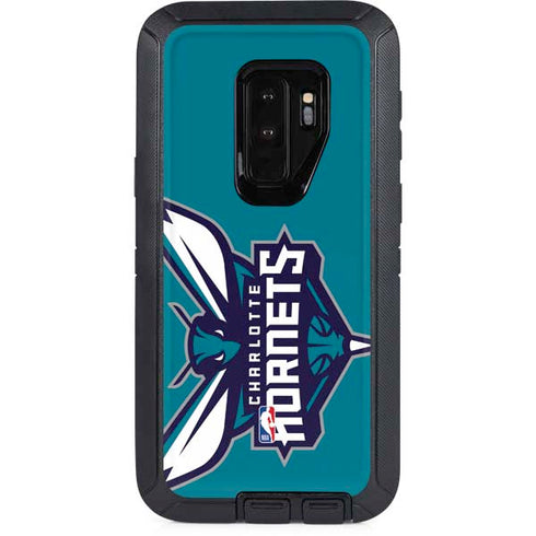 NBA Charlotte Hornets Large Logo Otterbox Defender Galaxy Skin