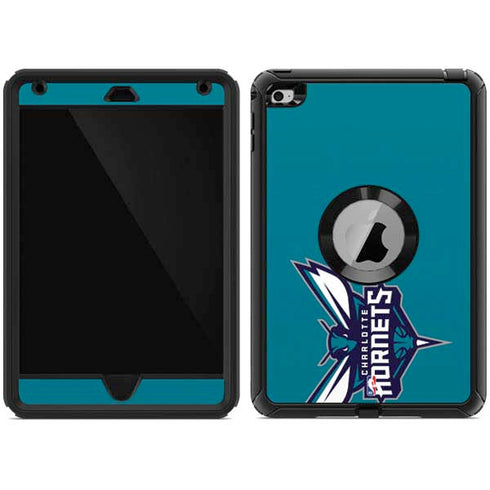 NBA Charlotte Hornets Large Logo Otterbox Defender iPad Skin