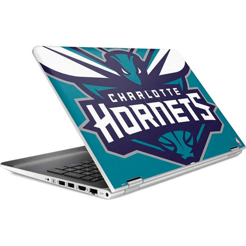 NBA Charlotte Hornets Large Logo HP Pavilion Skin