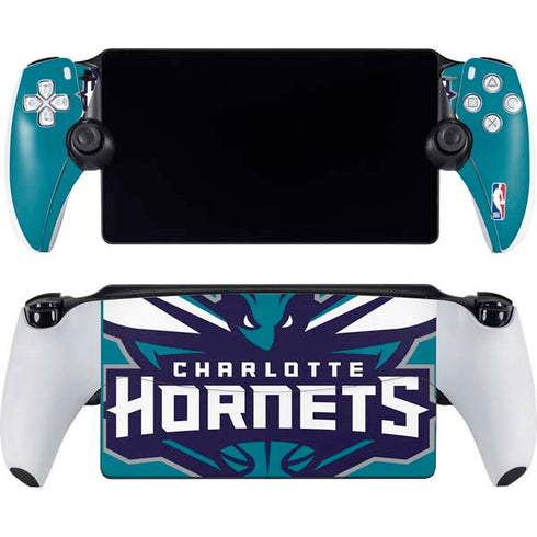 NBA Charlotte Hornets Large Logo PlayStation Portal Remote Player Skin