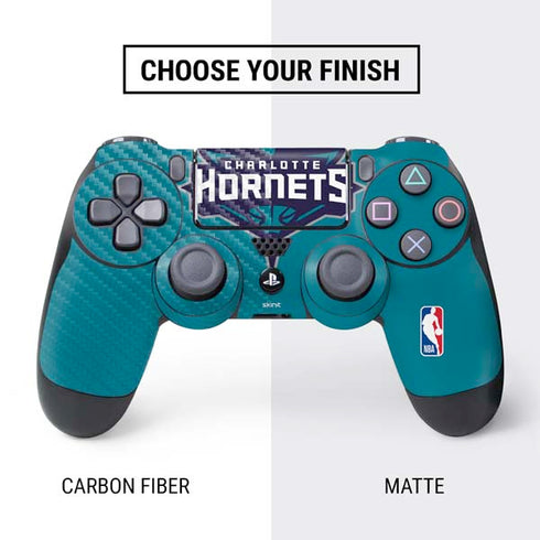 NBA Charlotte Hornets Large Logo PS4 Controller Skin