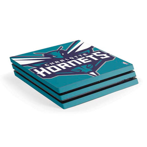 NBA Charlotte Hornets Large Logo PS4 Pro Console Skin