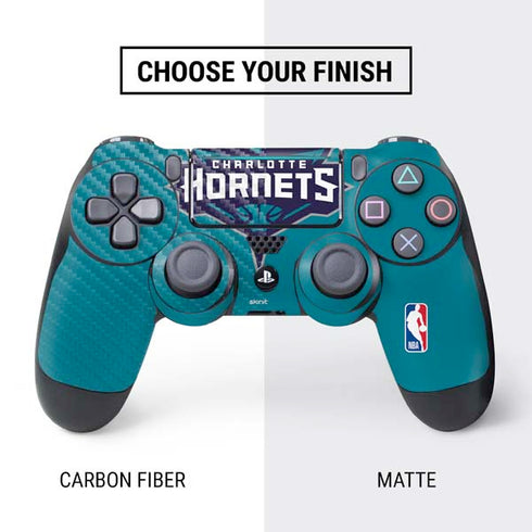 NBA Charlotte Hornets Large Logo PS4 Slim Bundle Skin
