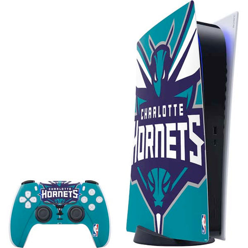 NBA Charlotte Hornets Large Logo PS5 Digital Edition Bundle Skin