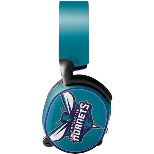 NBA Charlotte Hornets Large Logo SteelSeries Arctis 5 Skin