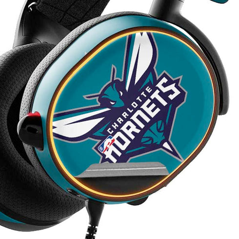 NBA Charlotte Hornets Large Logo SteelSeries Arctis 5 Skin