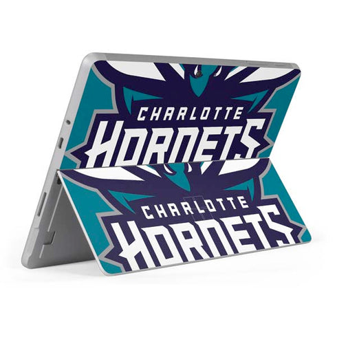 NBA Charlotte Hornets Large Logo Surface Go Skin