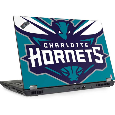 NBA Charlotte Hornets Large Logo Lenovo ThinkPad Skin