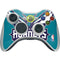 NBA Charlotte Hornets Large Logo Xbox 360 Wireless Controller Skin