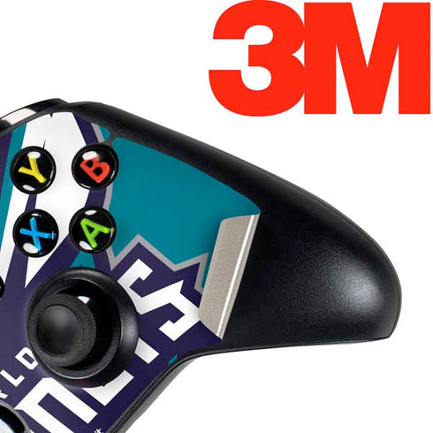 NBA Charlotte Hornets Large Logo Xbox One Controller Skin