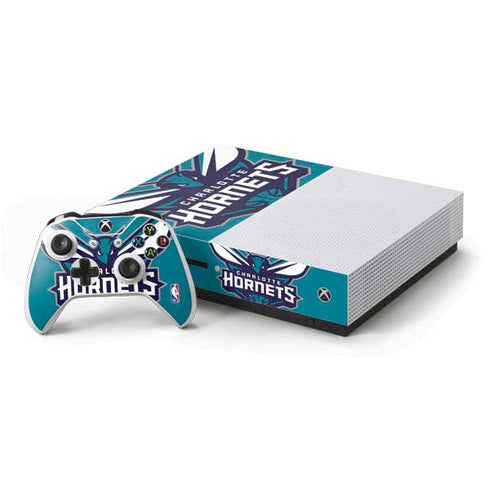 NBA Charlotte Hornets Large Logo Xbox One Skins