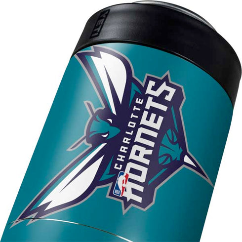 NBA Charlotte Hornets Large Logo Yeti Colster Can Insulator Skin