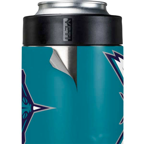 NBA Charlotte Hornets Large Logo Yeti Colster Can Insulator Skin