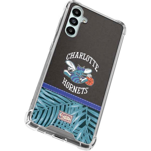 NBA Charlotte Hornets Retro Palms Galaxy A15 5G Clear Case