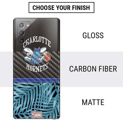 NBA Charlotte Hornets Retro Palms Galaxy Note20 5G Skin