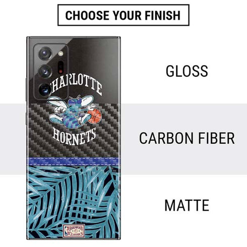 NBA Charlotte Hornets Retro Palms Galaxy Note20 Ultra 5G Skin