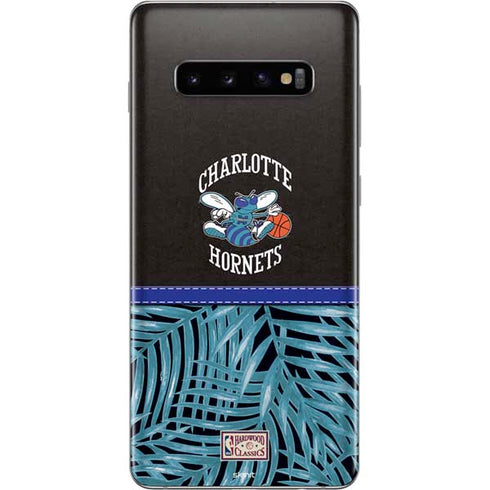 NBA Charlotte Hornets Retro Palms Galaxy S10 Plus Skin
