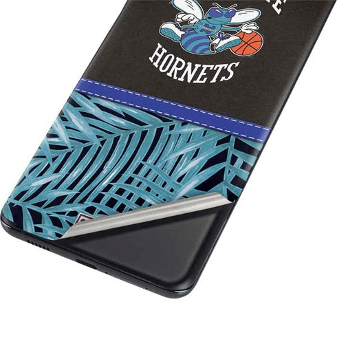 NBA Charlotte Hornets Retro Palms Galaxy S21 5G Skin