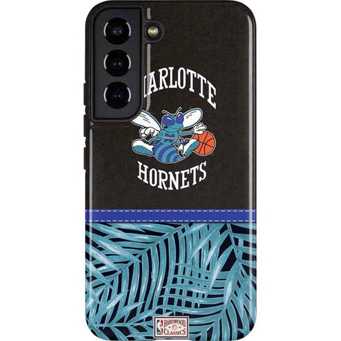 NBA Charlotte Hornets Retro Palms Galaxy S22 Pro Case