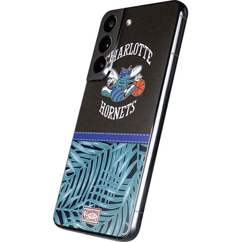 NBA Charlotte Hornets Retro Palms Galaxy S22 Skin