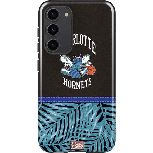 NBA Charlotte Hornets Retro Palms Galaxy S23 Plus Pro Case