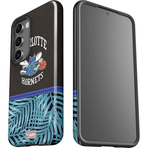 NBA Charlotte Hornets Retro Palms Galaxy S23 Plus Pro Case