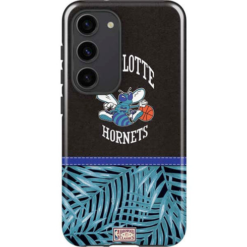 NBA Charlotte Hornets Retro Palms Galaxy S23 Pro Case
