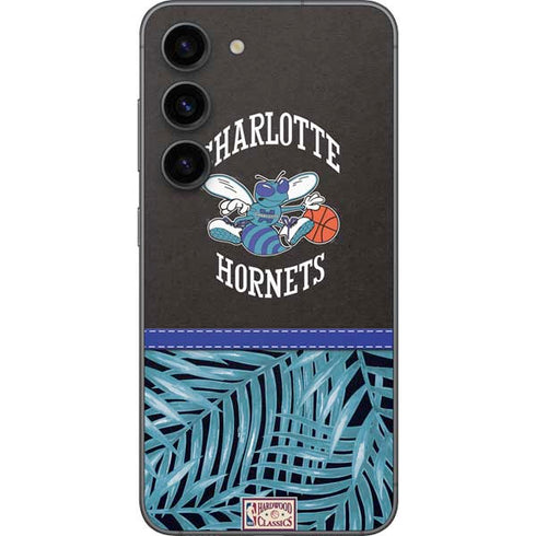 NBA Charlotte Hornets Retro Palms Galaxy S23 Skin