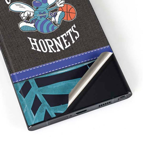 NBA Charlotte Hornets Retro Palms Galaxy S23 Ultra Skin