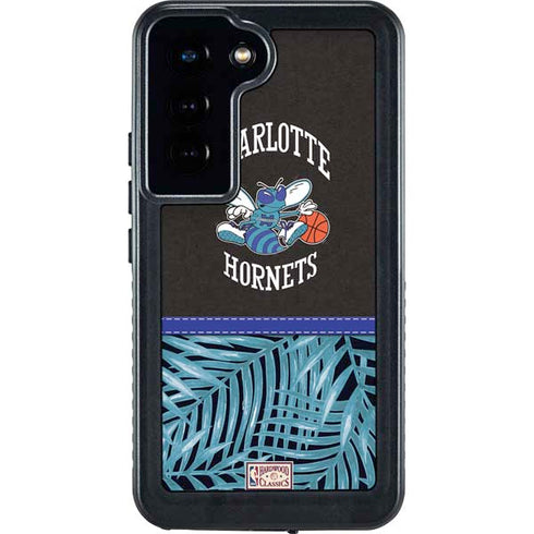NBA Charlotte Hornets Retro Palms Galaxy S23 Waterproof Case