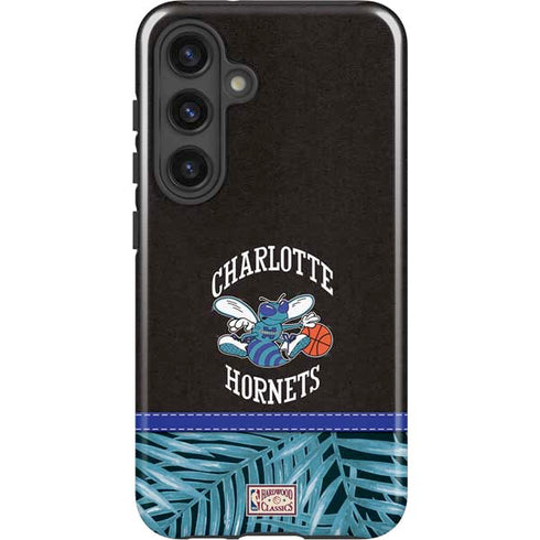 NBA Charlotte Hornets Retro Palms Galaxy S24 Plus Impact Case