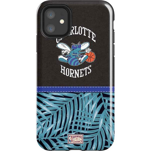 NBA Charlotte Hornets Retro Palms iPhone 11 Impact Case