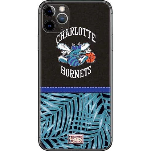 NBA Charlotte Hornets Retro Palms iPhone 11 Pro Max Skin